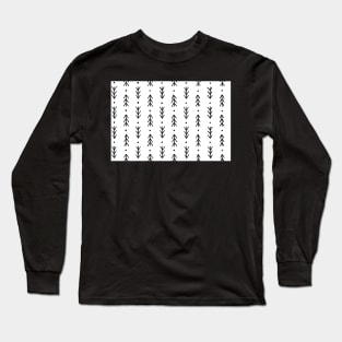 Pine leaves zig-zag Long Sleeve T-Shirt